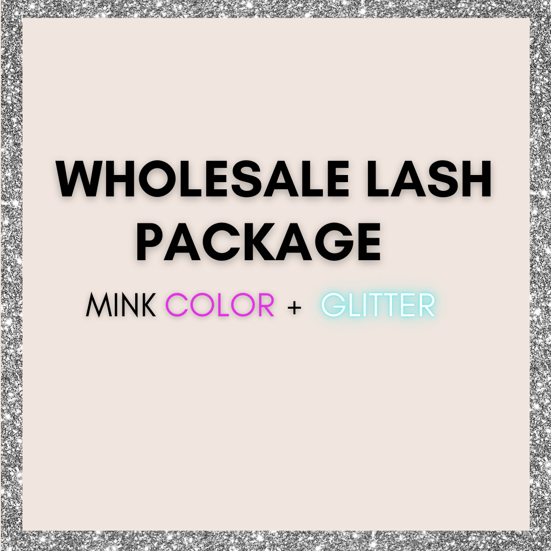 GLITTER LASH WHOLESALE PACKAGE