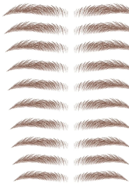 STRAIGHT BROWN EYEBROW