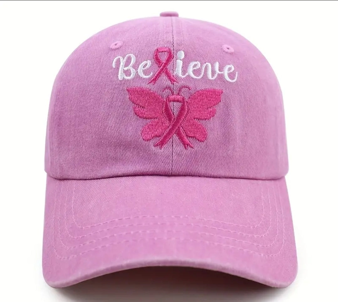 BELIEVE BUTTERFLY CAP
