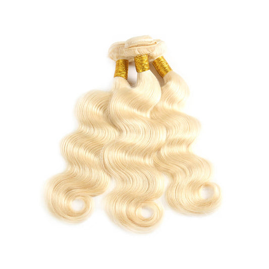 613 BODY WAVE 4×4 TRANSPARENT CLOSURE  BUNDLE DEAL