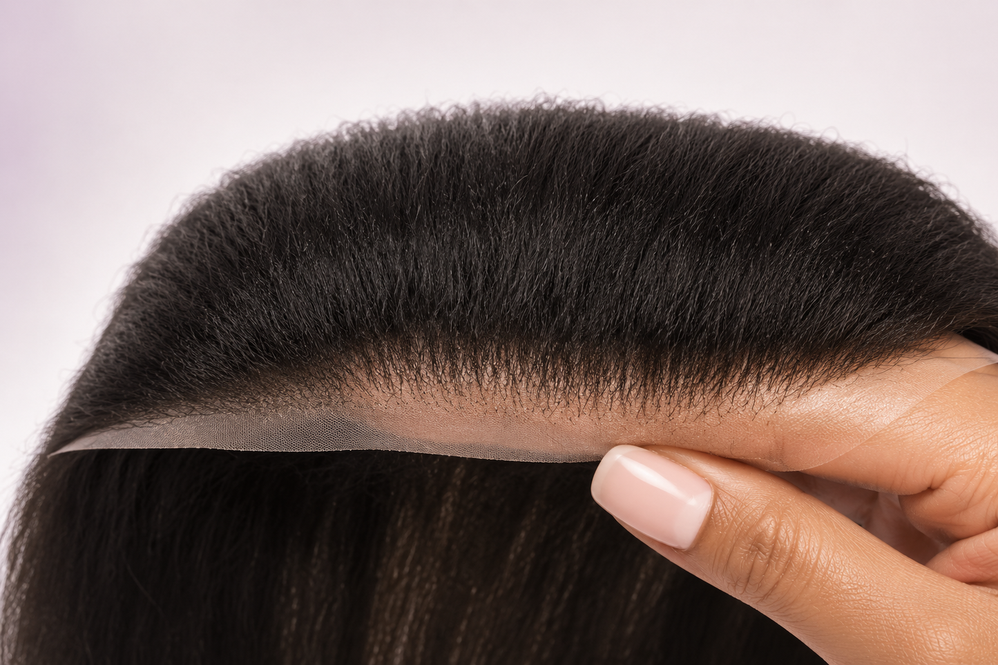 7×4 Women's Frontal Hair System for Wider Receding Hairlines