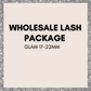 MINK GLAM 17-22mm LASH WHOLESALE PACKAGE