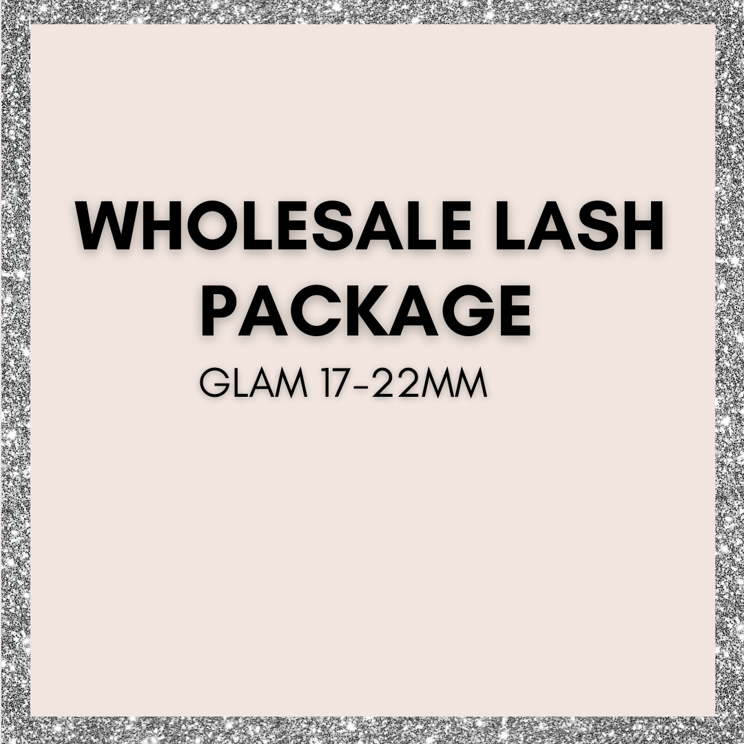 MINK GLAM 17-22mm LASH WHOLESALE PACKAGE