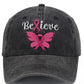 BELIEVE BUTTERFLY CAP