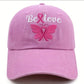 BELIEVE BUTTERFLY CAP