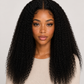 Hand-Tied Kinky Curly Monofilament Wig | Secure Silicone Glueless Design