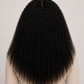 Hand-Tied Kinky Curly Monofilament Wig | Secure Silicone Glueless Design