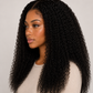 Hand-Tied Kinky Curly Monofilament Wig | Secure Silicone Glueless Design