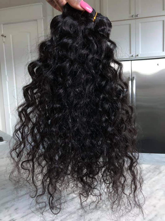 Raw Indian Curly - www.prettygirlextensionsllc