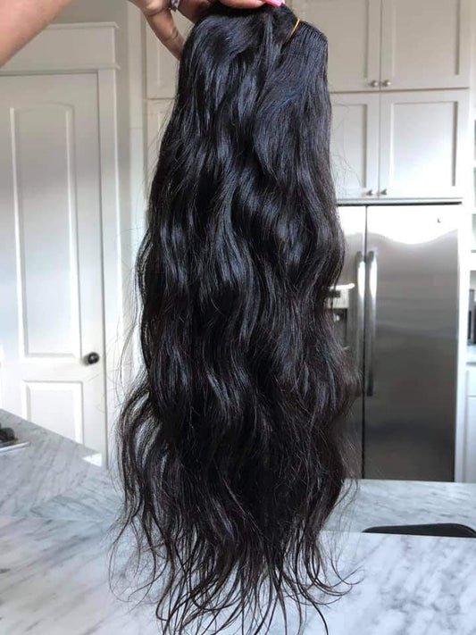 Raw Indian Wavy - www.prettygirlextensionsllc