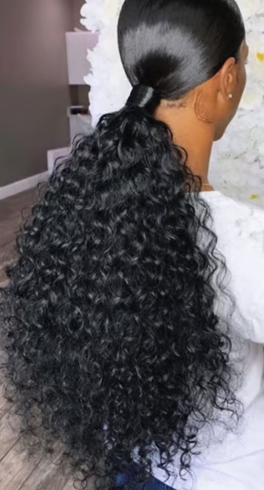 WATER WAVE PONYTAIL