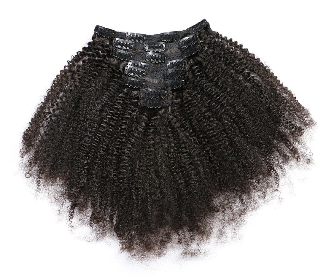 KINKY CURLY CLIP INS