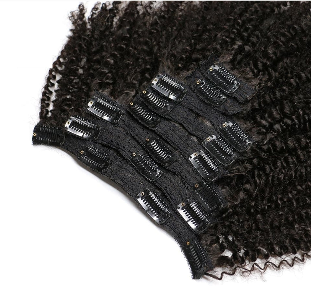 KINKY CURLY CLIP INS